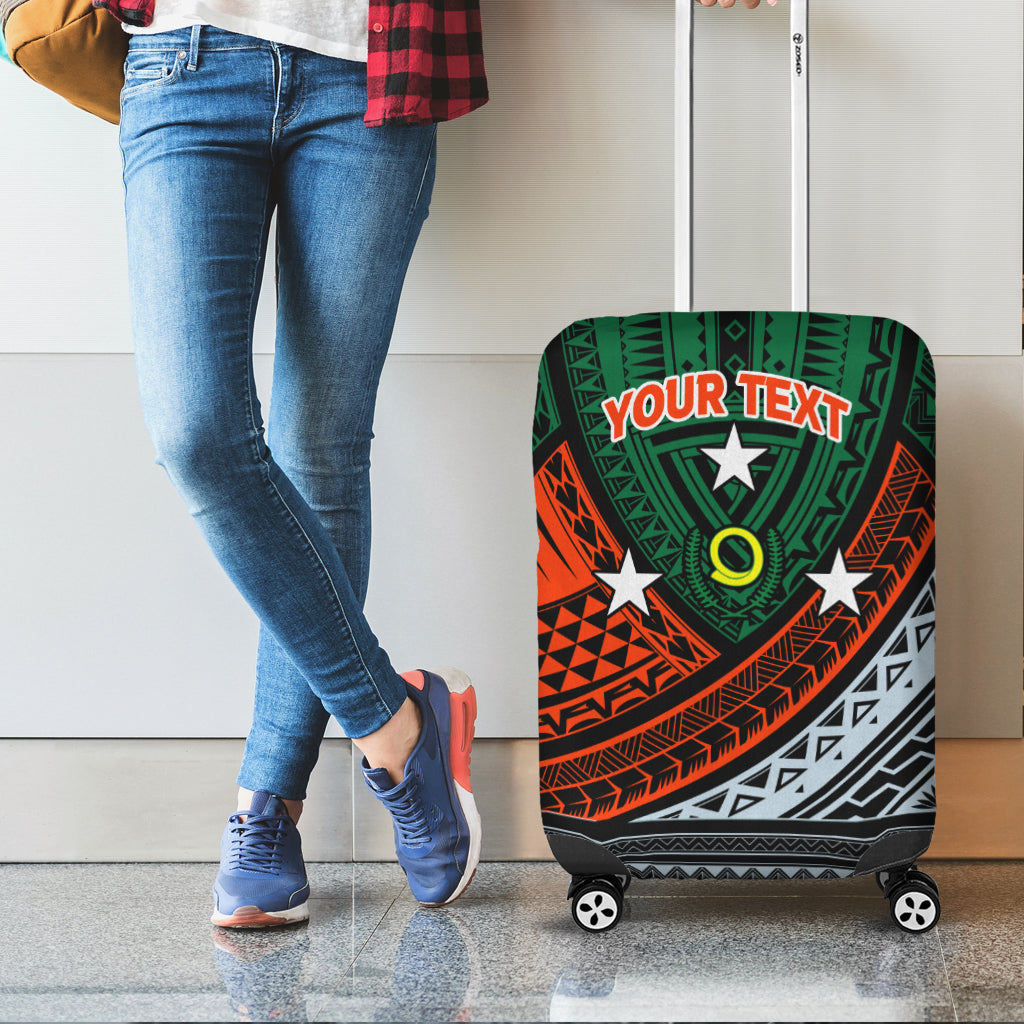 (Custom Personalised) Vanuatu Penama Province Tribal Pattern Luggage Covers - LT12 - Polynesian Pride