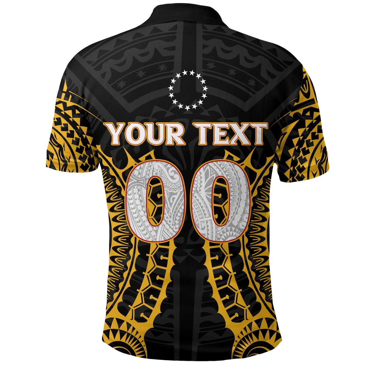Custom Cook Islands Manihiki Polo Shirt Tribal Pattern LT12 - Polynesian Pride