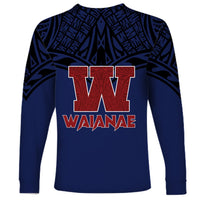 Waianae High School Pride Long Sleeve Shirt - LT12 - Polynesian Pride