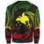 Papua New Guinea Polynesian Custom Personalised Sweater - Reggae Tribal Wave - Polynesian Pride