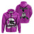 Achagigu Guam Canoe Club Zip up Hoodie LT12 Unisex Purple - Polynesian Pride