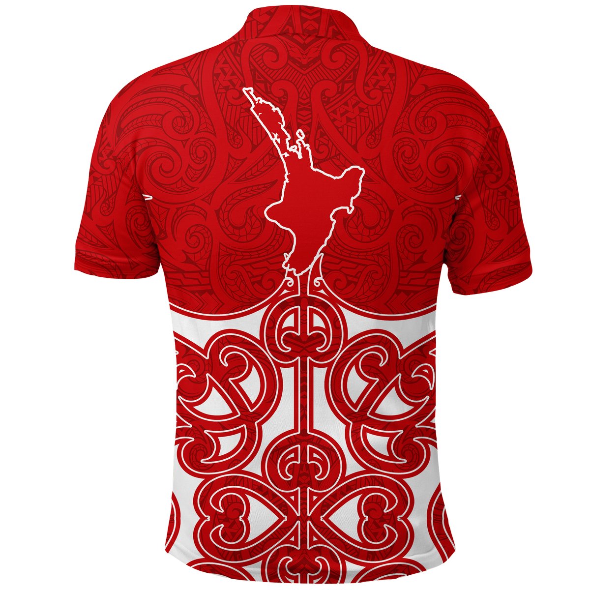 New Zealand North Island (Te Ika a Maui) Pride Polo Shirt LT12 - Polynesian Pride