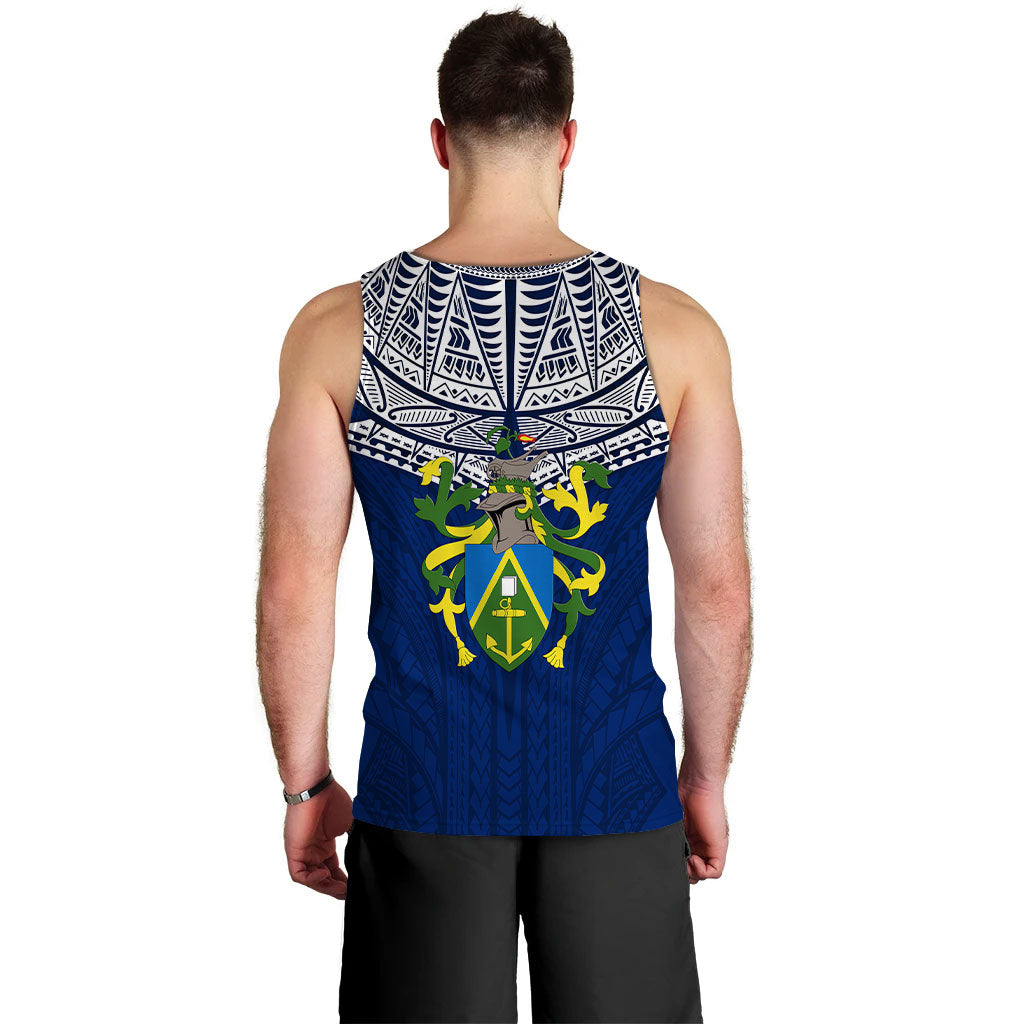 Pitcairn Islands Pride Men Tank Top - LT12 - Polynesian Pride