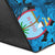 (Custom Personalised) Guam Seal Area Rug Polynesian Turtle with Flowers Version Blue LT13 - Polynesian Pride
