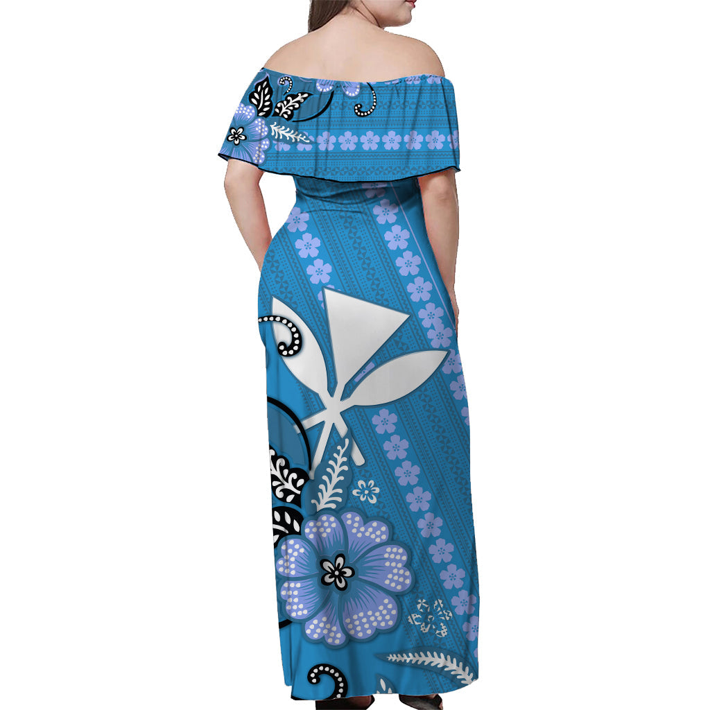 Polynesian Couple Outfits Polynesian Matching Dress and Hawaiian Shirt Hawaii Kanaka with Batik Flower Ver.01 LT13 - Polynesian Pride