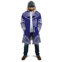 American Samoa Flag Polynesian Chief Cloak Unisex Blue - Polynesian Pride