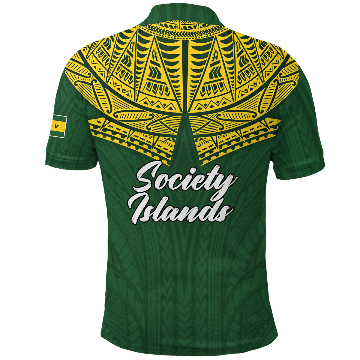 Society Islands Pride Polo Shirt LT12 - Polynesian Pride