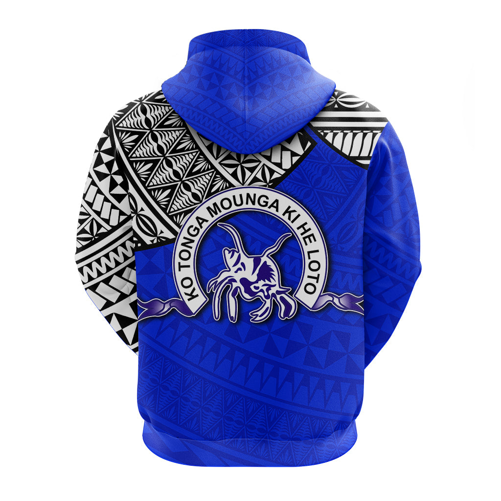 Tupou College BLUE TAEILOA Old Boys Hoodie LT4 - Polynesian Pride