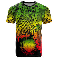 Northern Mariana Islands Polynesian Custom T Shirt Tribal Wave Tattoo Reggae Unisex Reggae - Polynesian Pride