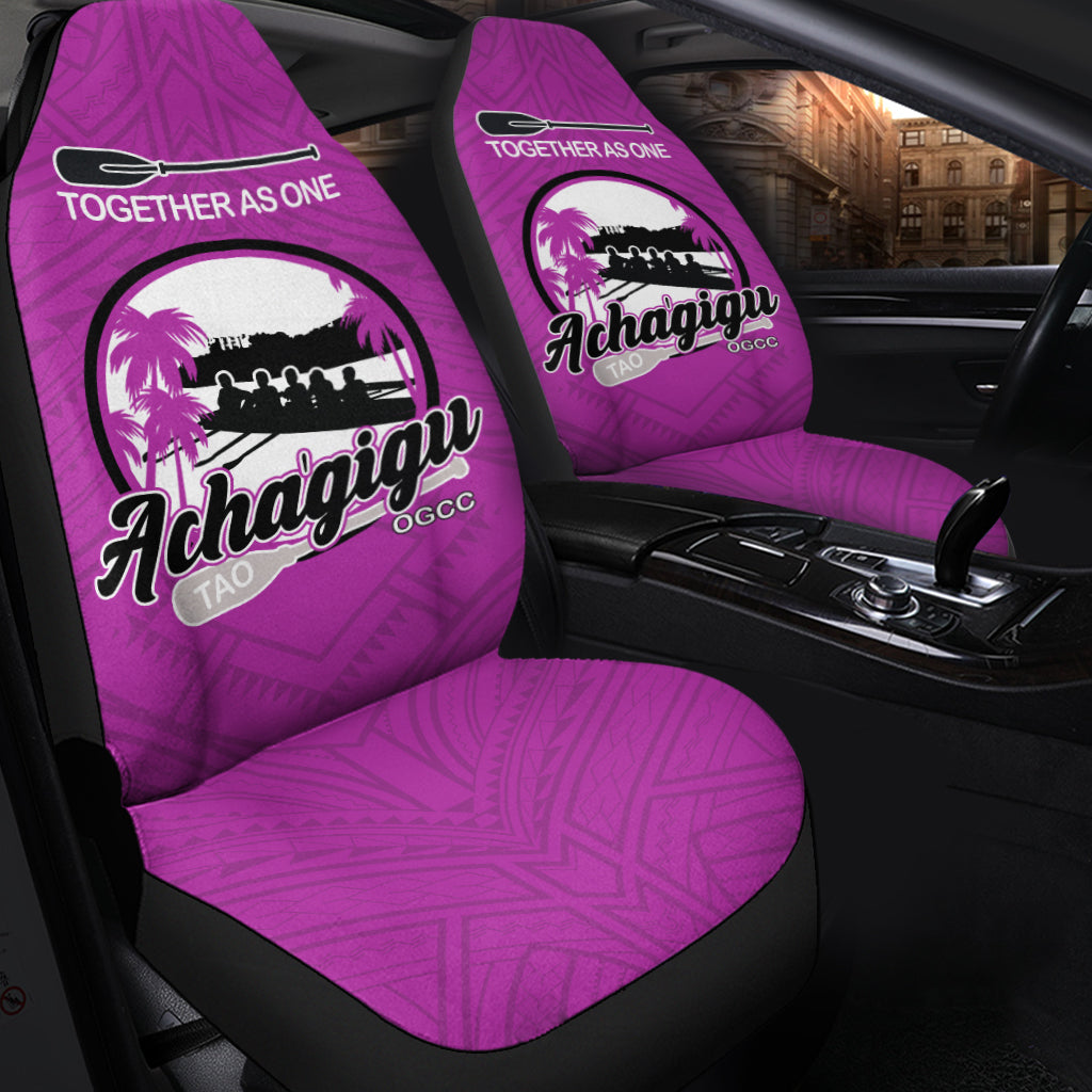 Acha'gigu Guam Canoe Club Car Seat Covers - LT12 - Polynesian Pride