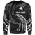 Papua New Guinea Polynesian Custom Personalised Sweater - White Tribal Wave Unisex White - Polynesian Pride