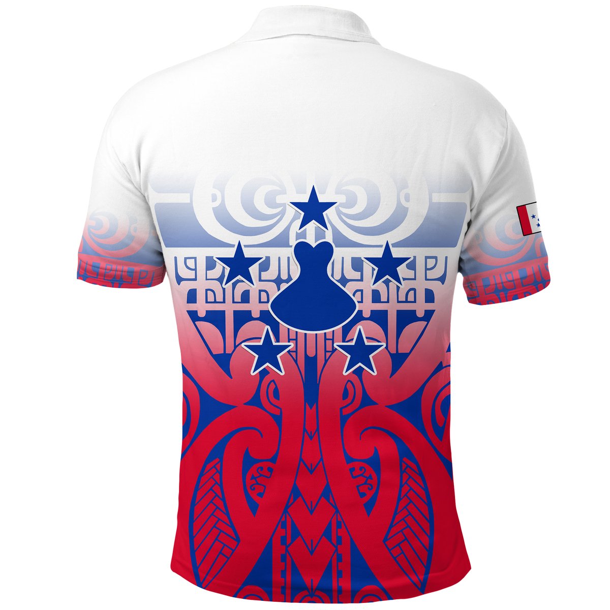 Custom Austral Islands Tribal Polo Shirt LT12 - Polynesian Pride