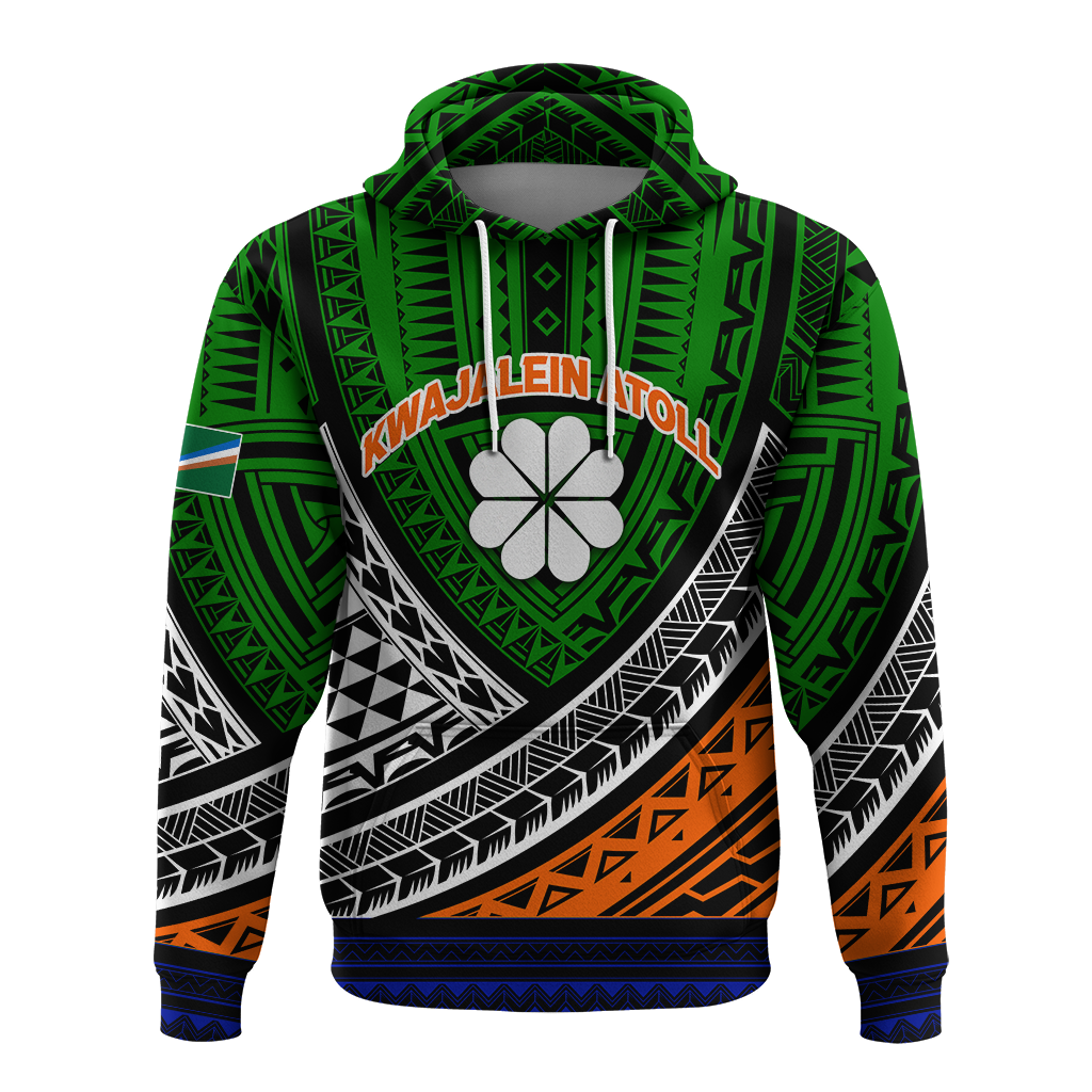Kwajalein Atoll Tribal Pattern Hoodie Kid - LT12 - Polynesian Pride