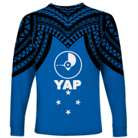 (Custom Personalised) Micronesia Yap - Proud Yapese Long Sleeve Shirt - LT12 - Polynesian Pride