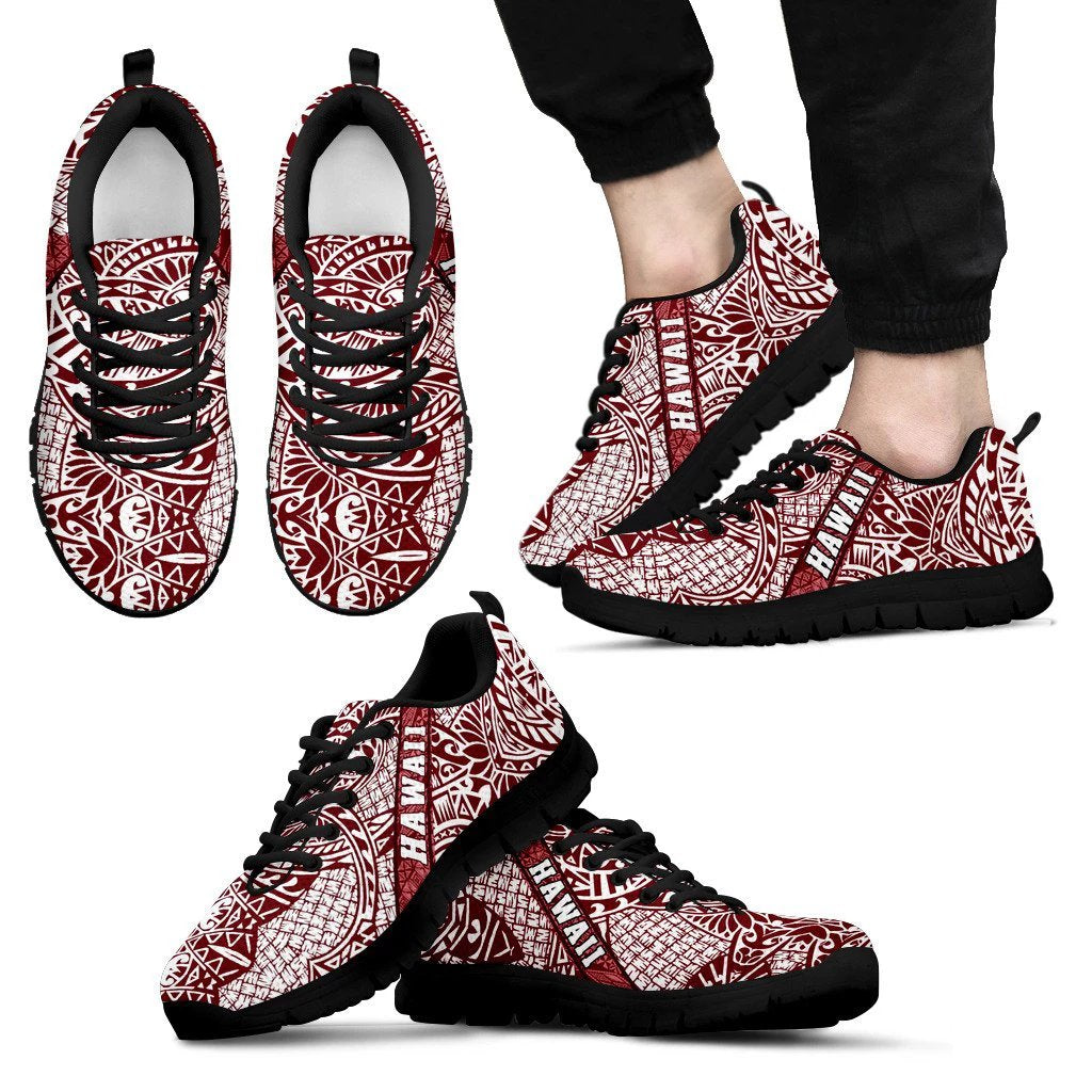 Hawaii Polynesian Sneakers 02 Men's Sneakers Black - Polynesian Pride