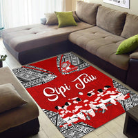 Tonga Rugby Ikale Tahi Sipi Tau Area Rug - LT2 - Polynesian Pride