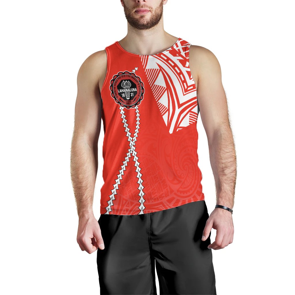hawaiiTank Top - Lahainaluna High Men's Tank Top - Forc Style AH - Polynesian Pride