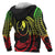 Yap Micronesia All Over Zip up Hoodie Reggae Tribal Wave - Polynesian Pride