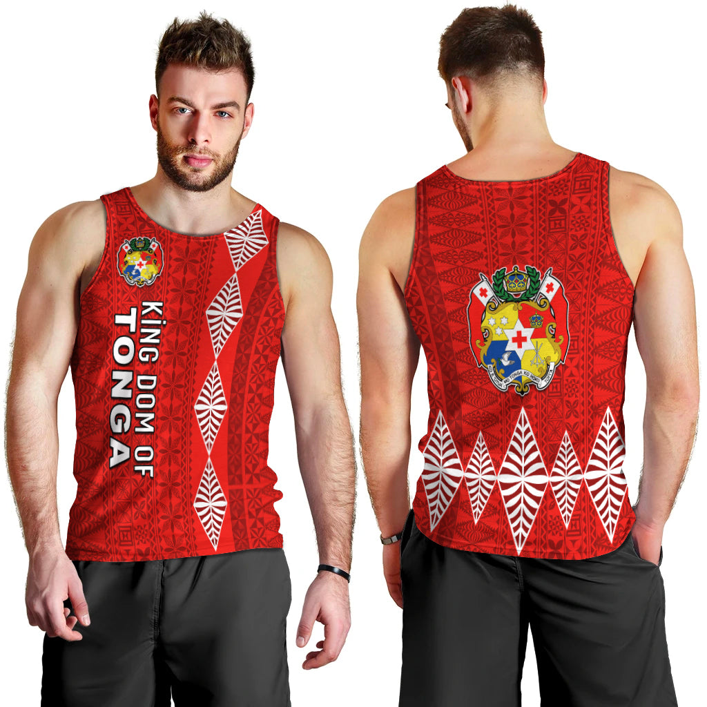 Kingdom of Tonga Men Tank Top 2021 Tonga National Day LT13 - Polynesian Pride