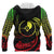 Yap Micronesia All Over Zip up Hoodie Reggae Tribal Wave - Polynesian Pride