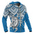 Yap Polynesian Zip up Hoodie Polynesian Turtle - Polynesian Pride