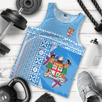 Fiji Dreamy Men Tank Top Tapa Pattern LT13 - Polynesian Pride