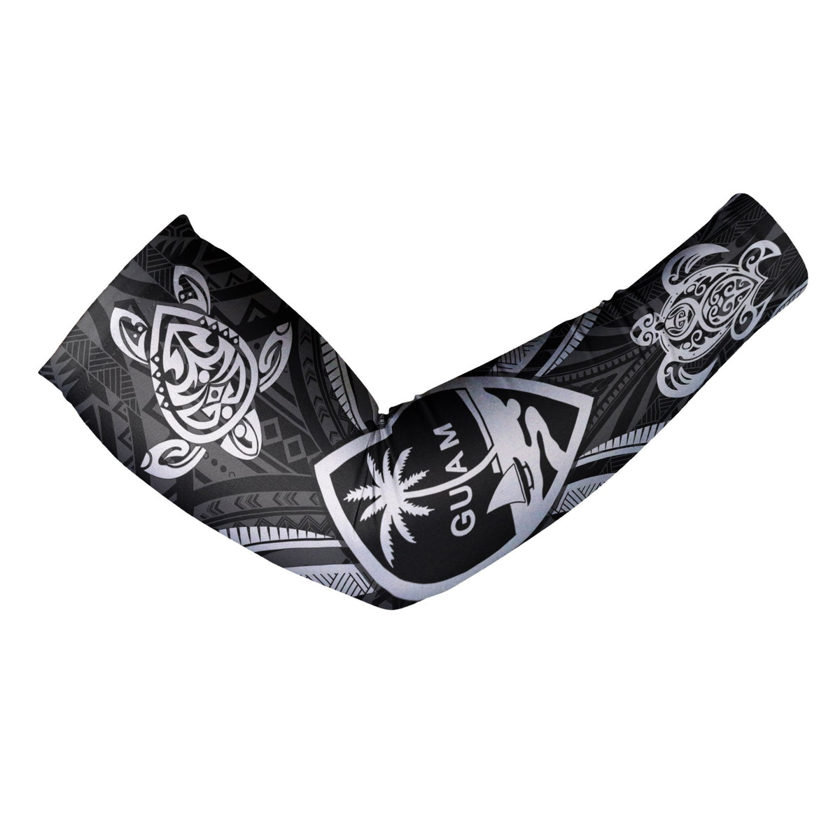 Guam Arm Sleeve (Set of 2) - White Tentacle - Polynesian Pride