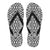 Polynesian Tribal Flip Flops Grown BMW Men's Flip Flops Black - Polynesian Pride