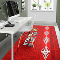 Kingdom of Tonga Area Rug 2021 Tonga National Day LT13 - Polynesian Pride