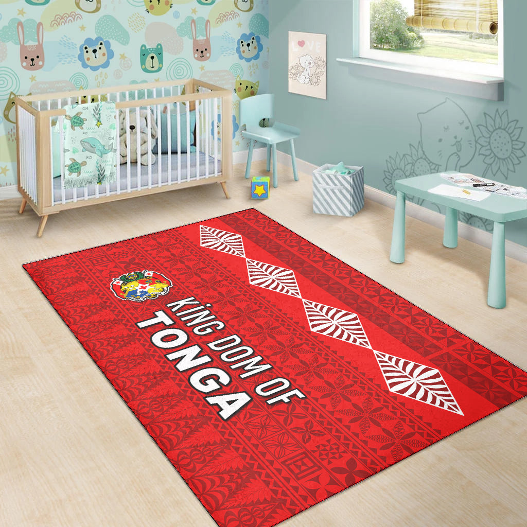 Kingdom of Tonga Area Rug 2021 Tonga National Day LT13 - Polynesian Pride