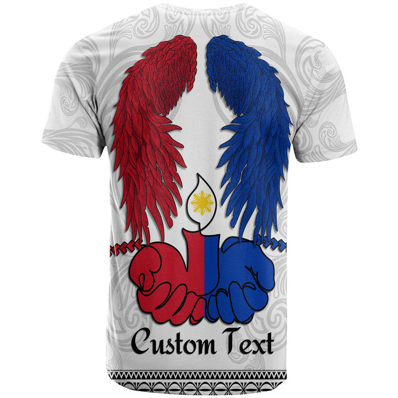 Custom Philippines T Shirt All Saints Day LT9 - Polynesian Pride