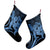 Hawaiian - Hawaii Turtle Hibiscus Polynesian Vintage Christmas Stocking - Pastel Blue - AH - Polynesian Pride
