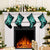 Hawaiian - Hawaii Turtle Hibiscus Polynesian Vintage Christmas Stocking - Turquoise - AH - Polynesian Pride
