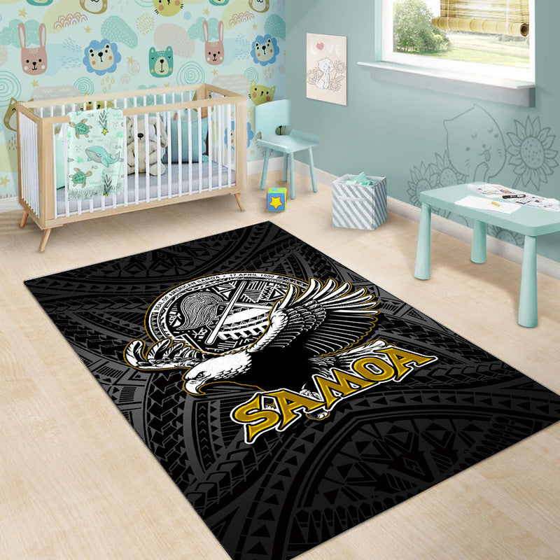 Seal of American Samoa Area Rug LT6 - Polynesian Pride
