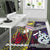 New Zealand And Niue Area Rug Together - Purple LT8 - Polynesian Pride