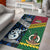New Zealand And Vanuatu Area Rug Together - Blue LT8 Blue - Polynesian Pride