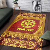 (Custom Personalised) Tonga Niuatoputapu High School Area Rugs Simplified Version LT8 - Polynesian Pride