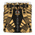 Vanuatu Duvet Cover Set - Polynesian Tattoo Gold - Polynesian Pride