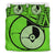 Yap Duvet Cover Set - Yap Flag Tattoo Green Green - Polynesian Pride