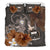 Samoa Bedding Set - Hibiscus Turtle Tribal Brown - Polynesian Pride