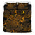 Polynesian Bedding Set - Yap Duvet Cover Set Gold Color front Gold - Polynesian Pride