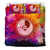 Polynesian Bedding Set Yap Duvet Cover Set Bright Style Red - Polynesian Pride