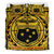 (FIATAU FAMILY) Samoa Bedding Set - Samoa Coat Of Arm, Polynesian Tattoo Gold RLT7 - Polynesian Pride