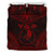 Yap Polynesian Chief Duvet Cover Set - Red Version Red - Polynesian Pride