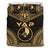 Yap Polynesian Chief Duvet Cover Set - Gold Version Gold - Polynesian Pride