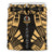 Vanuatu Duvet Cover Set - Polynesian Tattoo Gold - Polynesian Pride