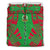 Vanuatu Duvet Cover Set - Polynesian Tattoo Flag - Polynesian Pride