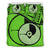 Yap Duvet Cover Set - Yap Flag Tattoo Green - Polynesian Pride