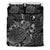 Polynesian Bedding Set - Yap Duvet Cover Set Black Color - Polynesian Pride