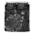 Polynesian Bedding Set - Samoa Duvet Cover Set Black Color - Polynesian Pride